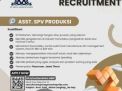 PT Mega Marine Pride Buka Lowongan Asisten Supervisor Produksi