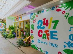 Spotify dan TWS Buka 24/7 Cafe di Jakarta
