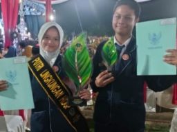 Aroma Bunga SMPN 1 Mejayan Terhampar Sebagai Putri Duta Lingkungan Hidup Kabupaten Madiun