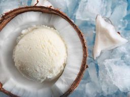 Bea Cukai Tanjung Balai Karimun Lepas Ekspor Perdana Frozen Coconut Cream