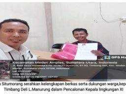 Marganda Situmorang Jadi Calon Kepling Lingkungan XI Kelurahan Timbang