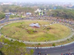 Jogging Track Bundaran Gannet Jadi Ikon Wisata Olahraga