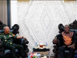 Kasum TNI Terima Kunjungan Mantan Pj Bupati Nduga
