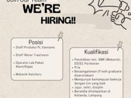 Lowongan Kerja di PT Prima Benur Bangka