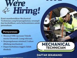 PT Sinergi Salam Berkah Buka Lowongan Mechanical Technician