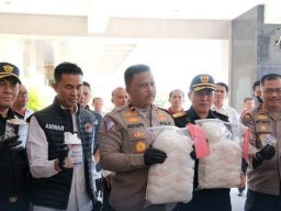 12 Kilogram Sabu Diselundupkan Seorang Pekerja Migran