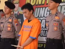 Sok Jago Bawa Golok di Jalan, Pria Asal Berbek Ditangkap Polresta Sidoarjo