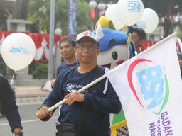 BSN Turun ke Jalan Kampanyekan Pentingnya Produk Ber SNI