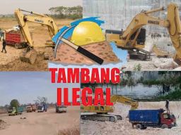 Tambang Ilegal Bertebaran di Gresik Tak Satupun Jadi Tersangka