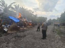 TNI dan Polri Gerebek 5 Lokasi Peredaran Narkotika