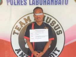 Dikibusi Warga, Bandit Narkoba di Bilah Hulu Diringkus Polisi