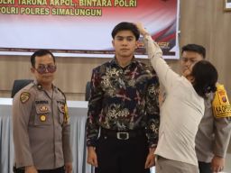 Peserta Mulai Mendaftar Calon Anggota Polri 2025 di Polres Simalungun