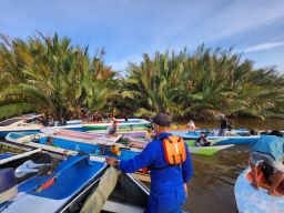 Kronologinya Tubrukan Perahu Ketinting di Perairan Mahakam Sungai Tambolo