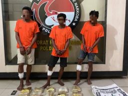 Polda Sumatera Utara Amankan 25 Kg Sabu dari Jalur Laut