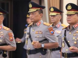 Kapolri Pimpin Sertijab Sejumlah Pejabat Polri