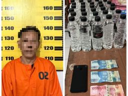 Jual Arak Bali, Warga Desa Nglampir Jalani Sidang di Pengadilan Negeri Tulungagung