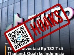 Hoaks  TikTok tidak mau Berinvestasi di Indonesia
