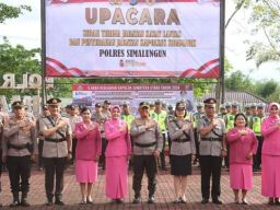 Sertijab Kasat Lantas Polres Simalungun dan Kapolsek Sidamanik