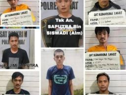Delapan Orang Tahanan Polres Lahat Kabur