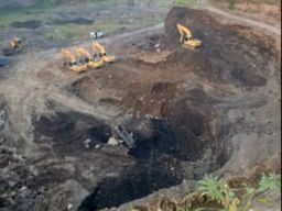 Potret Rusaknya Alam Kelurahan Bulusan oleh Kegiatan Tambang