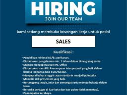 Sidojoyo Wutama Lagi Buka Lowongan Kerja