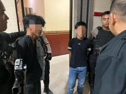 Tim Macan Polres Pelabuhan Belawan Tangkap Dua Terduga Pelaku Tawuran
