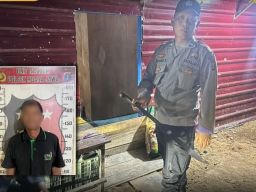 Polsek Muara Jawa Tangkap Pelaku yang Tebas Teman Sendiri
