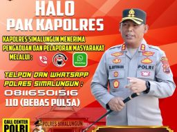 Nomor Whatsapp Aduan ke Polres Simalungun