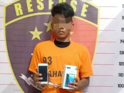 Sat Reskrim Polres Simalungun Tangkap Pelaku Pencurian di Gunung Maligas
