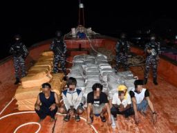 TNI AL Gagalkan Penyelundupan Ribuan Kg Narkotika di Tanjung Balai Karimun