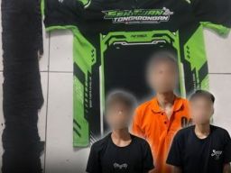 Polsek Kota Bangun Tangkap 3 Pencuri di Tokok Milik Akhmad Rama Dhani