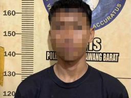 Polres Tulang Bawang Barat Amankan Geng Motor Bawa Senjata Tajam