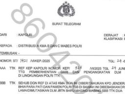 Daftar Lengkap Mutasi Perwira Tinggi Polri Bulan Juni 2025