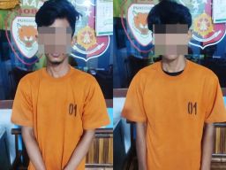Polsek Punggur Tangkap Dua Pelaku Percobaan Pencurian