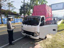 Polres Majene Jaring Belasan Pelanggar dalam Operasi Patuh Marano 2025