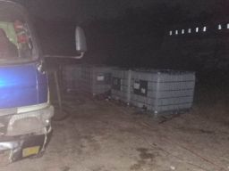Gudang di Desa Jimbe Dicurigai Tempat Penampungan Solar Subsidi