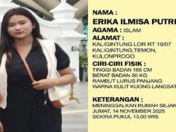 Info Orang Hilang Bernama Erika Ilmisa Putri  dari Desa Kaligintung