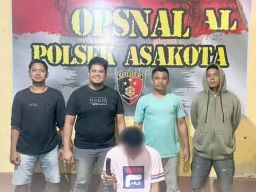 Polsek Asakota Amankan Terduga Pelaku Pembacokan di Jatibaru Timur