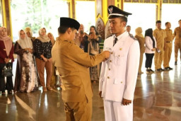 Taufik Dilantik Jadi Kepala Desa Tanggura Barat