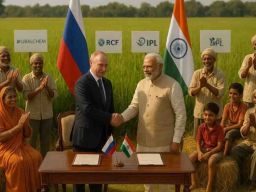 Rusia dan India Sepakat Bangun Pabrik Urea di Rusia