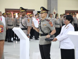 AKBP Joseph Edward Resmi Jabat Kapolres Badung