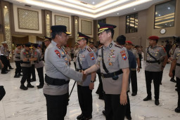 Daftar Kapolres yang Lakukan Sertijab di Polda Jawa Timur