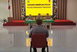 Oknum Polres Minahasa Tenggara Disidang Etik Polri