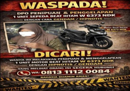 Mahasiswi Asal Kelurahan Bebekan Selatan Jadi Korban Penipuan, Motor Raib