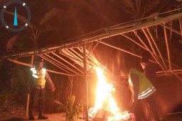 Polres Malang Sidak Arena Sabung Ayam di Desa Sitiarjo
