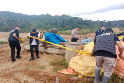 Polda Aceh Tertibkan Tambang Emas Ilegal di Pegunungan Geumpang