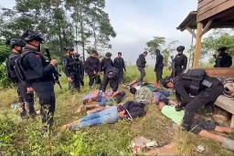 Polda Sumatera Utara Tertibkan Tambang Emas Ilegal, 17 Orang Ditangkap
