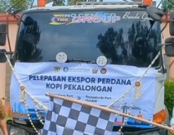 UMKM KUB Lumbung Kopi Nusantara Pekalongan Ekspor 19 Ton Kopi ke Yunani