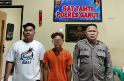 Polres Garut Tangkap Pelaku Kekerasan Seksual di Area Pantai Ciawi