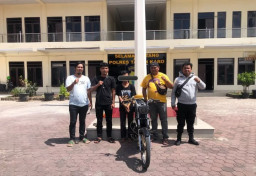 Pencuri Motor RX King Dibekuk Satreskrim Polres Karo